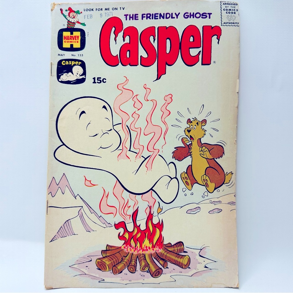 Casper The Friendly Ghost Harvey Comics May 71’ Vol. 1 No.153